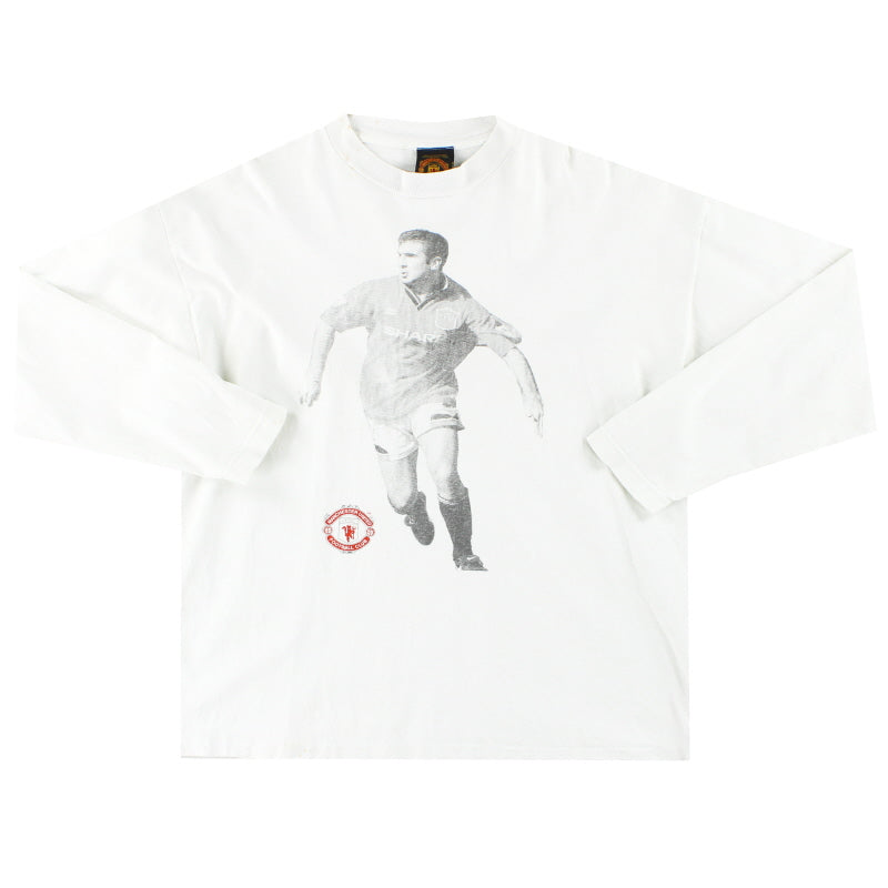 1994-95 Manchester United Cantona Graphic Tee XL
