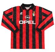 1994-95 AC Milan Lotto Home Shirt L/S XL