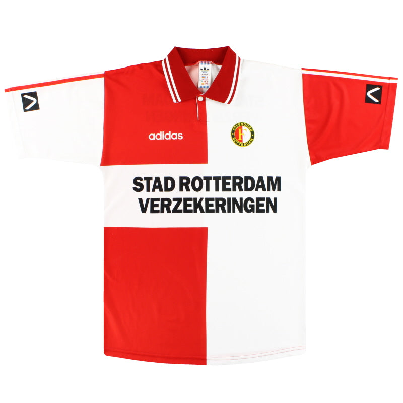 1994-96 Feyenoord adidas Home Shirt L