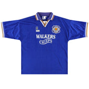 1994-96 Leicester Fox Leisure Home Shirt M - Classic Football Kit