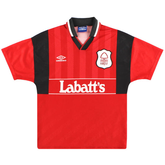1994-96 Nottingham Forest Umbro Home Shirt XL