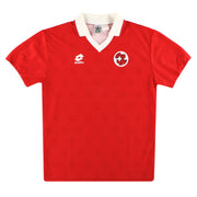 1994-96 Switzerland Lotto 'Signed' Home Shirt XS