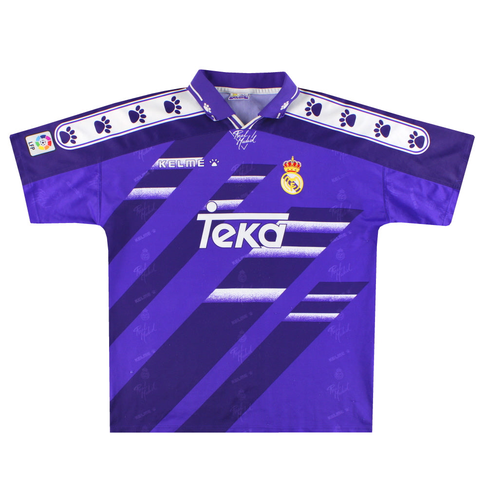 1994-96 Real Madrid Kelme Away Shirt L