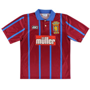 1994 Aston Villa 'Coca Cola Cup Winners' Home Shirt S - Classic Football Kit