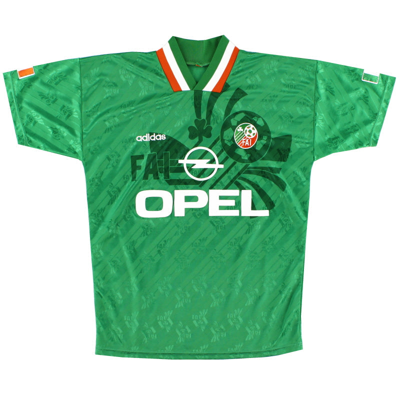 1994 Ireland adidas Home Shirt XL - Classic Football Kit