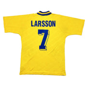 1994/95 Sweden Larsson #7 Home Shirt (M) Adidas
