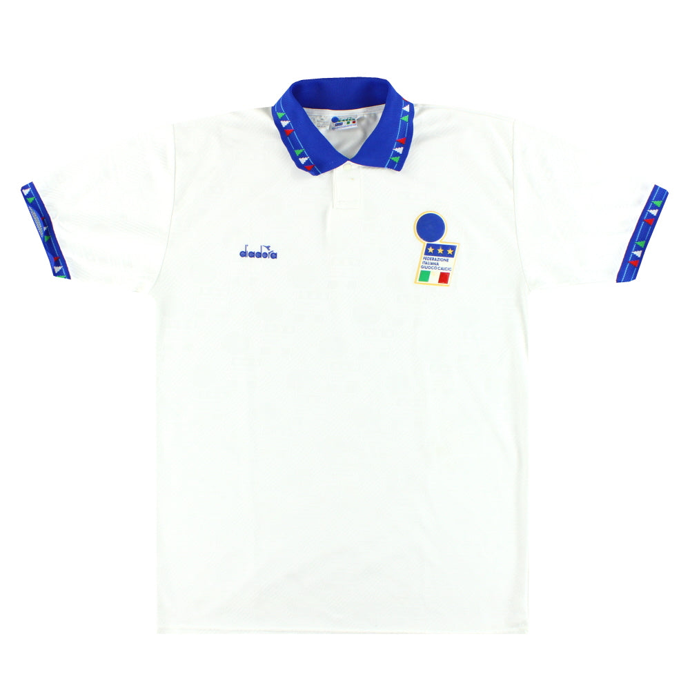 1994 Italy Diadora Away Shirt L
