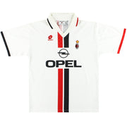 1995-96 AC Milan Lotto Away Shirt XL - Classic Football Kit