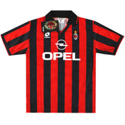 1995-96 AC Milan Lotto Home Shirt *w/tags* XL - Classic Football Kit