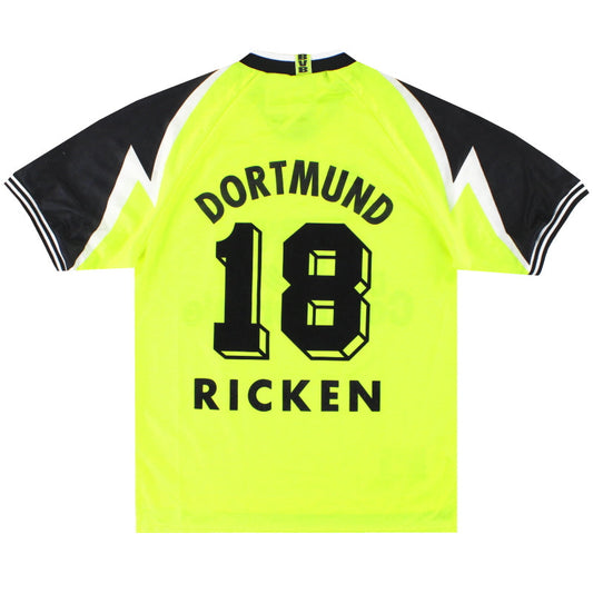 1995-96 Borussia Dortmund Nike Home Shirt Ricken #18 M