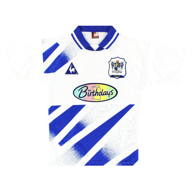 1995-96 Bury Le Coq Sportif Home Shirt S