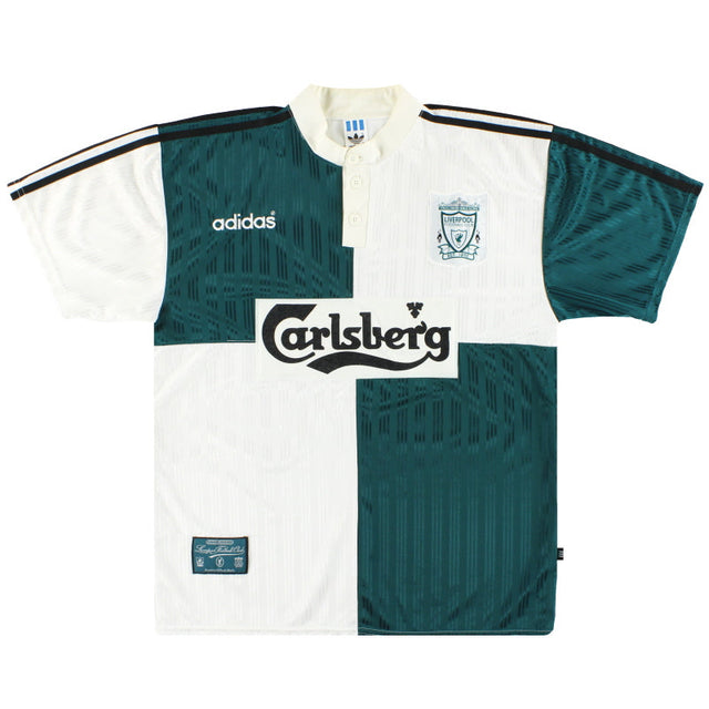 1995-96 Liverpool adidas Away Shirt L