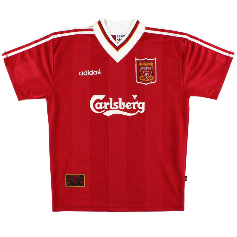 1995-96 Liverpool adidas Home Shirt *Mint* M