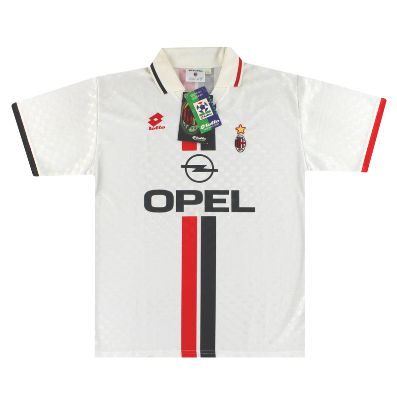 1995-96 AC Milan Lotto Away Shirt *w/tags* XL