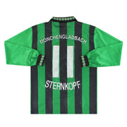 1995-96 Borussia Monchengladbach Away Shirt Sternkopf #11 L/S - Classic Football Kit