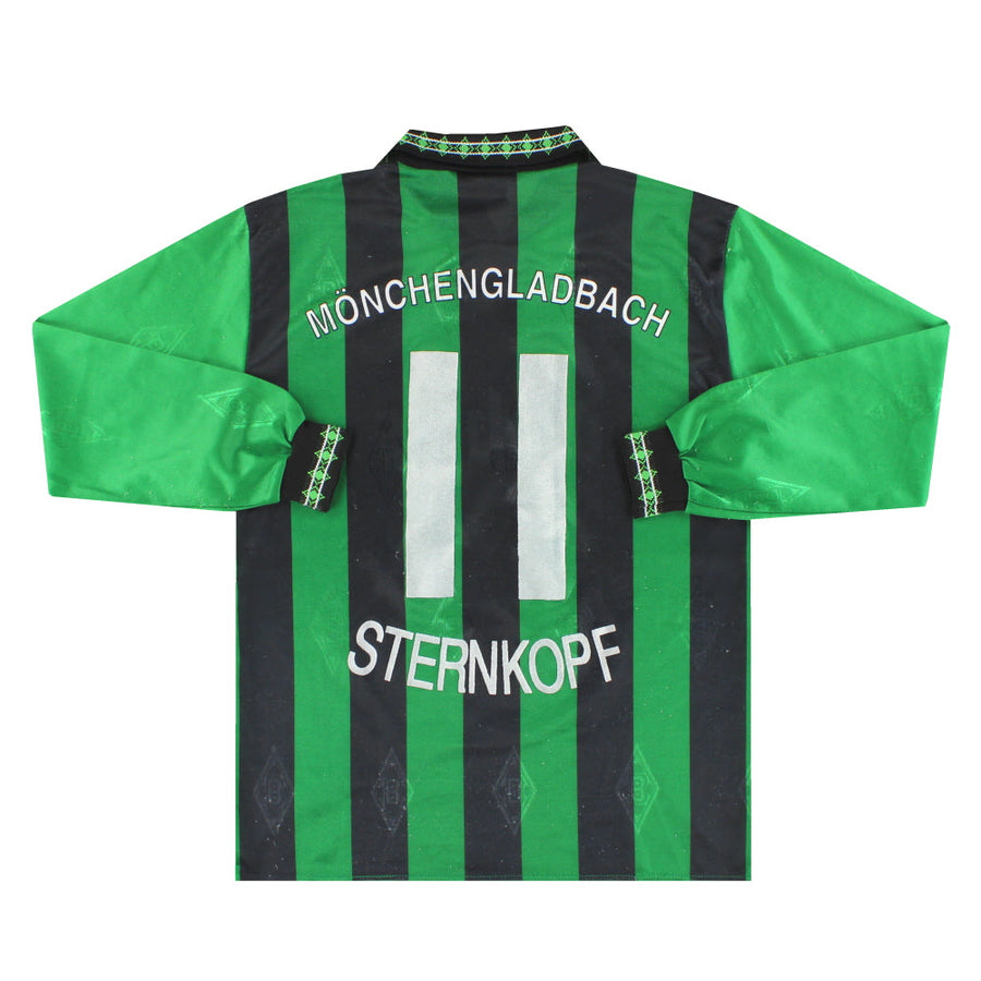 1995-96 Borussia Monchengladbach Away Shirt Sternkopf #11 L/S - Classic Football Kit