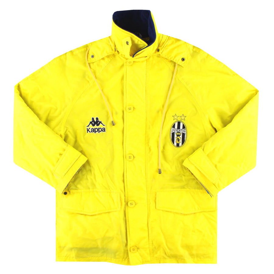 1995-96 Juventus Kappa Staff Issue Padded Rain Coat XL - Classic Football Kit