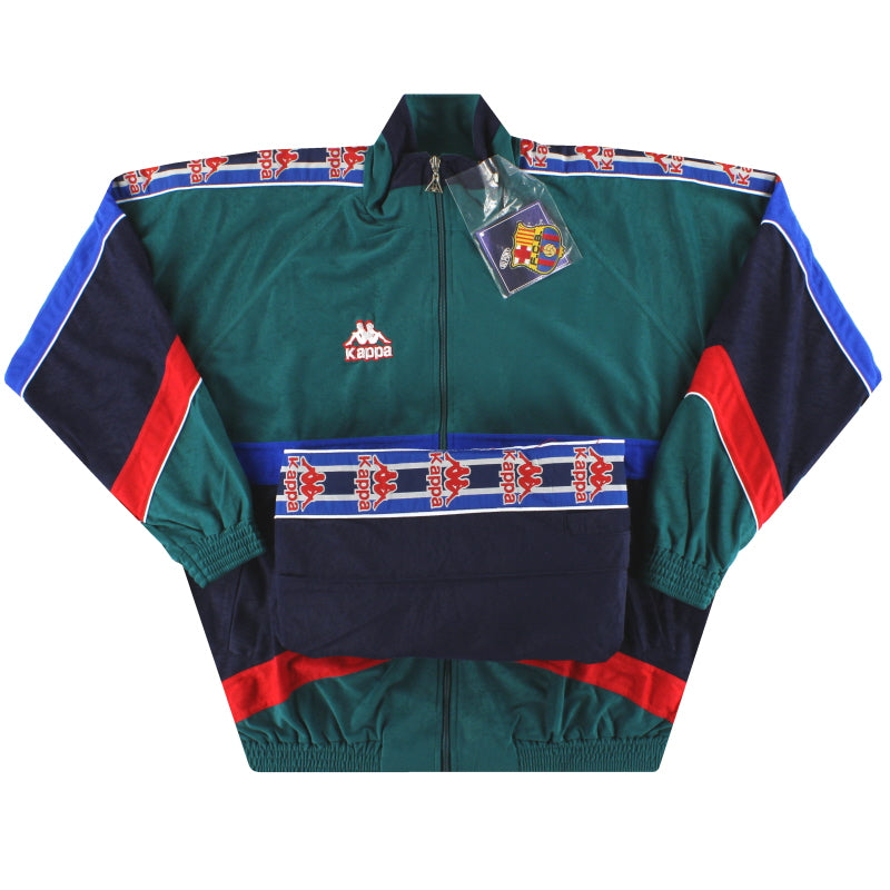 1995-97 Barcelona Kappa Presentation Tracksuit *BNIB* XXL - Classic Football Kit