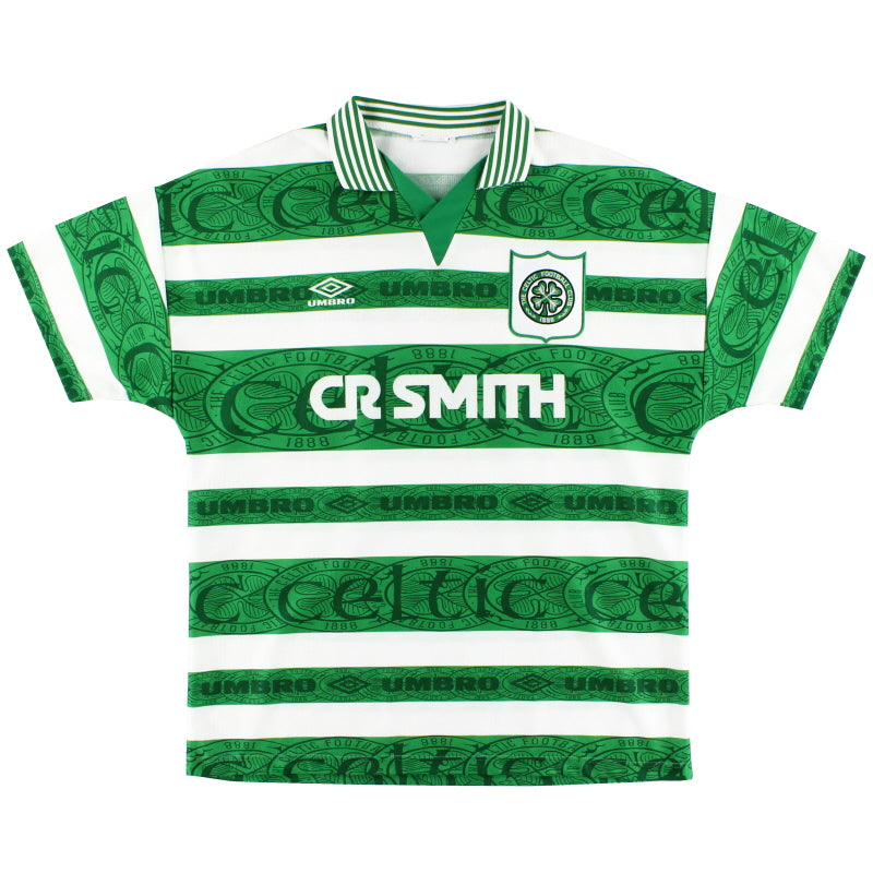 1995-97 Celtic Umbro Home Shirt XXL - Classic Football Kit