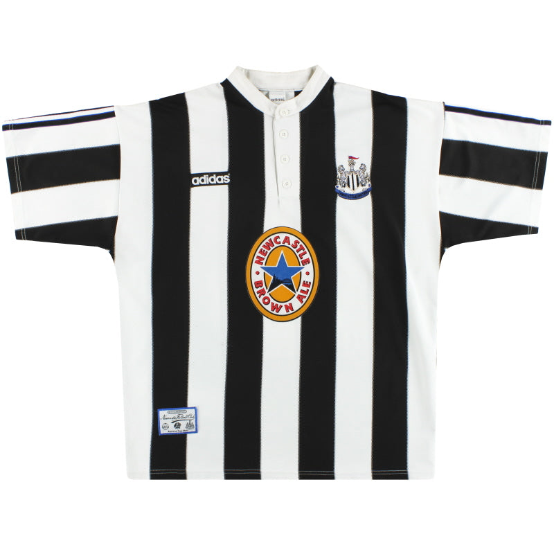 1995-97 Newcastle adidas Home Shirt M - Classic Football Kit