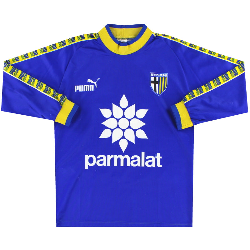 1995-97 Parma Puma Player Issue Training Shirt L/S - Classic Football Kit