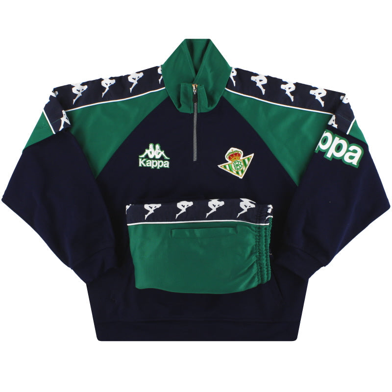 1995-97 Real Betis Kappa Tracksuit S - Classic Football Kit