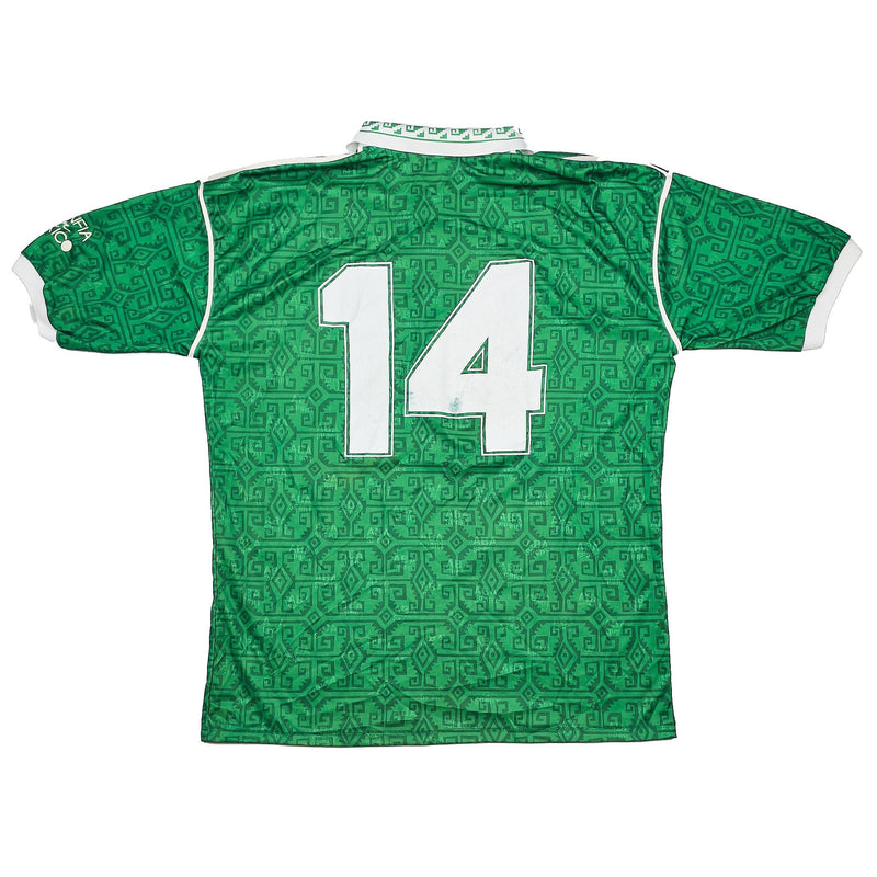 1995 Mexico #14 Home Shirt (L) ABA Sport