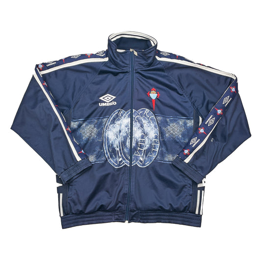 1995/96 Celta Vigo Track Jacket (L) Umbro