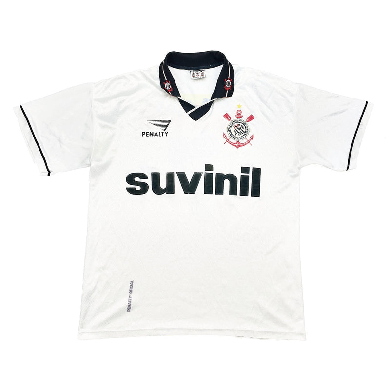 1995/96 Corinthians #7 Home Shirt (L) Penalty