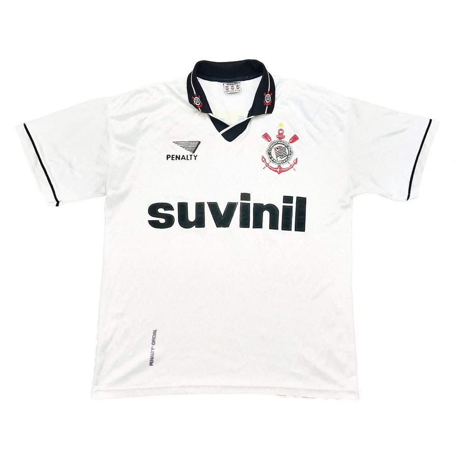 1995/96 Corinthians #7 Home Shirt (L) Penalty