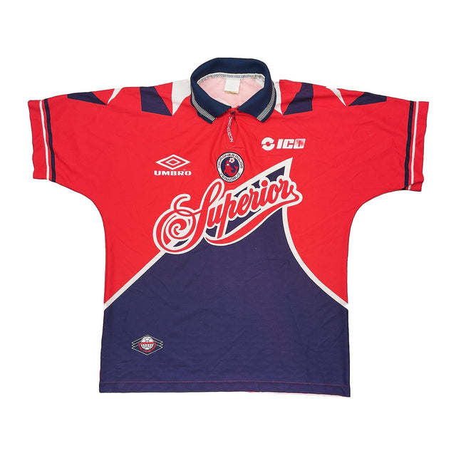 1995/96 Tiburones Veracruz #9 Home Shirt (L) Umbro