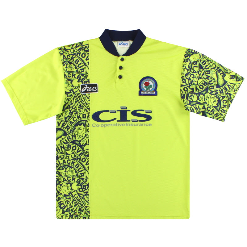 1996-97 Blackburn Asics Away Shirt M - Classic Football Kit