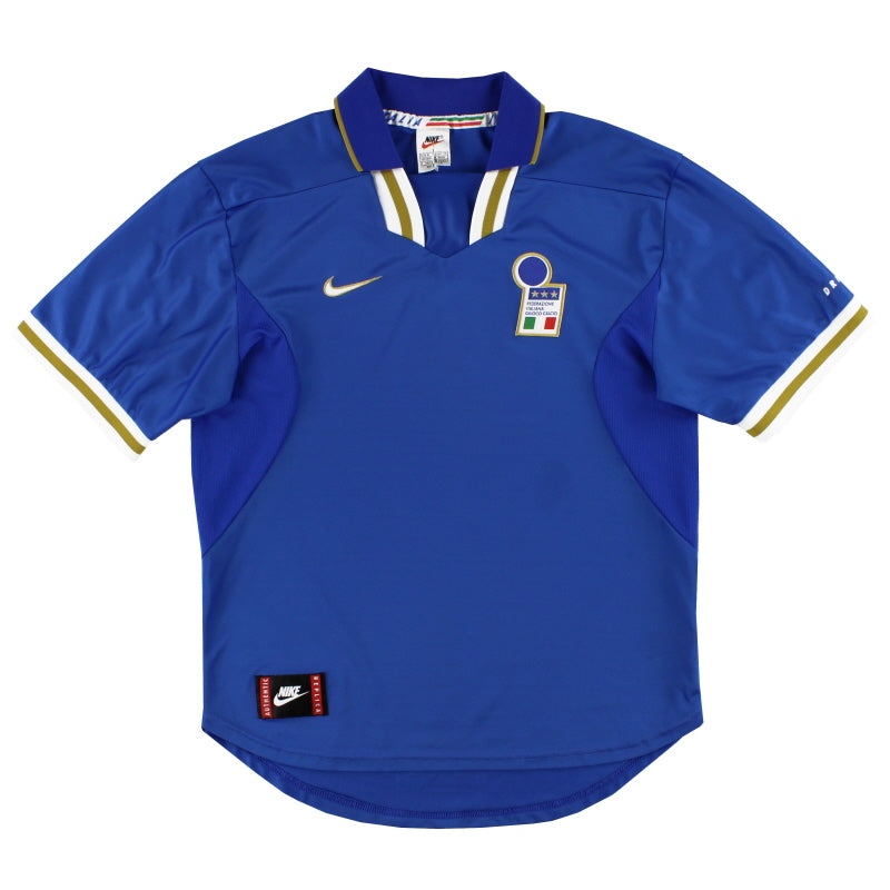 1996-97 Italy Nike Home Shirt L - Classic Football Kit
