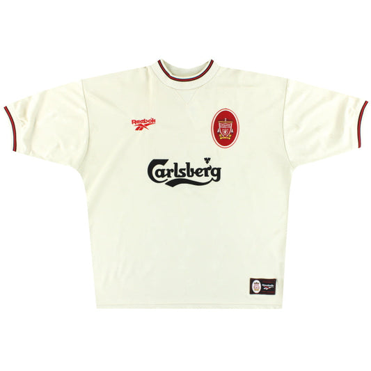 1996-97 Liverpool Reebok Away Shirt L