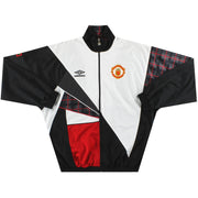 1996-97 Manchester United Umbro Track Jacket L - Classic Football Kit