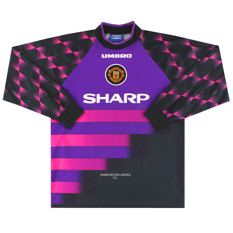 1996-97 Manchester United Umbro Goalkeeper Shirt M