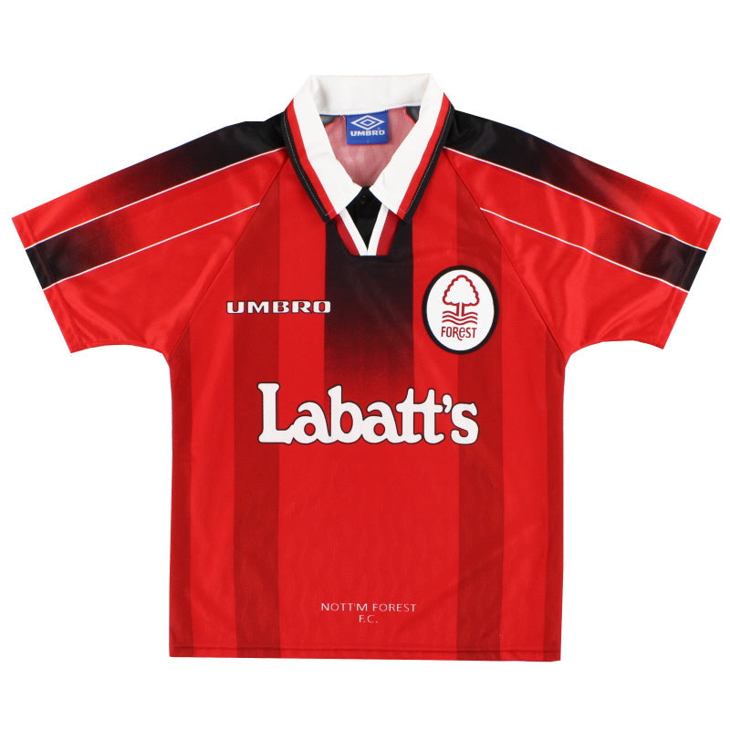 1996-97 Nottingham Forest Home Shirt L.Boys - Classic Football Kit