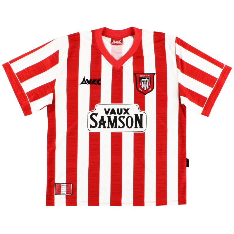 1996-97 Sunderland Avec Home Shirt XL - Classic Football Kit