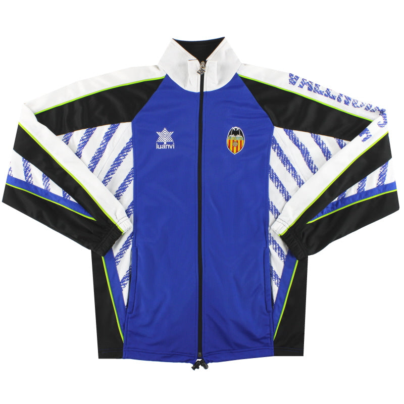 1996-97 Valencia Luanvi Track Jacket XL