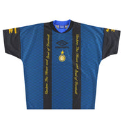 1996-97 Inter Milan Umbro Training Shirt XL - Classic Football Kit