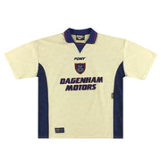 1996-97 West Ham Pony Third Shirt XL - Classic Football Kit