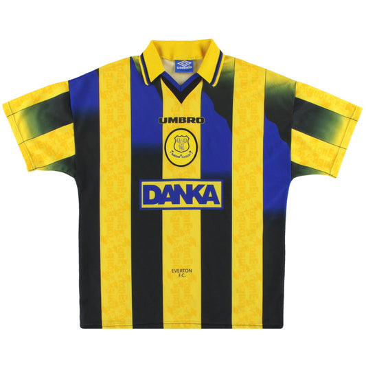 1996-98 Everton Umbro Away Shirt *Mint* L