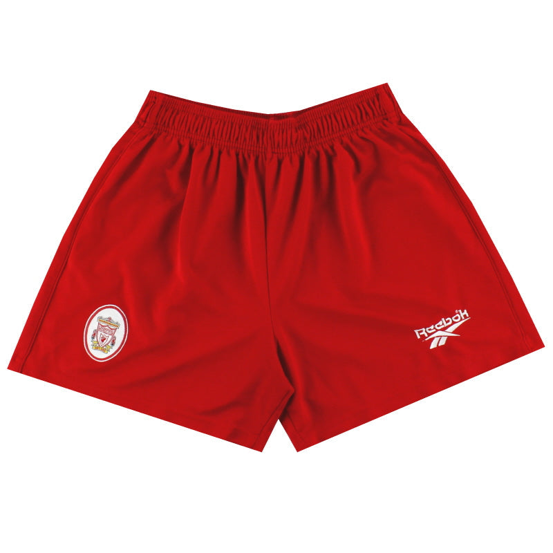 1996-98 Liverpool Reebok Home Shorts M