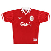 1996-98 Liverpool Reebok Home Shirt L - Classic Football Kit