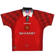 1996-98 Manchester United Umbro Home Shirt XL