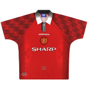 1996-98 Manchester United Umbro Home Shirt M