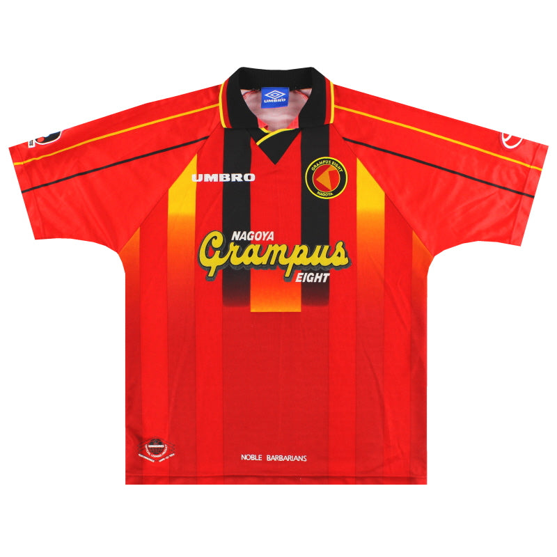 1996-98 Nagoya Grampus Eight Umbro Home Shirt *Mint* M