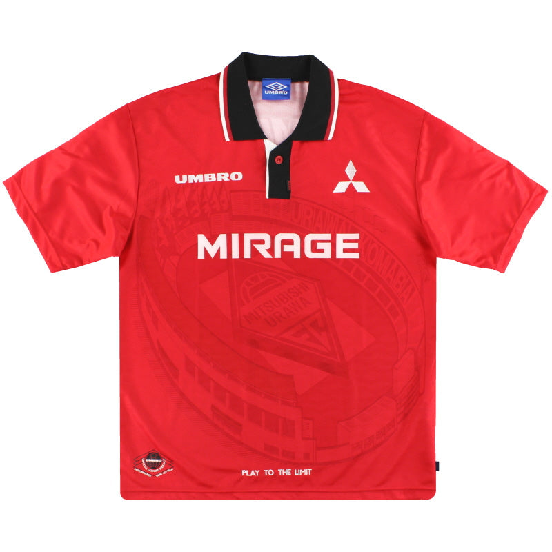 1996-98 Urawa Red Diamonds Umbro Home Shirt M