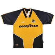 1996-98 Wolves Puma Home Shirt M - Classic Football Kit