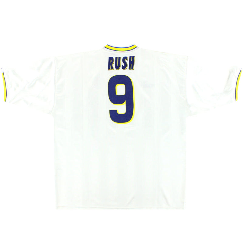 1996-98 Leeds Puma Home Shirt Rush #9 XL